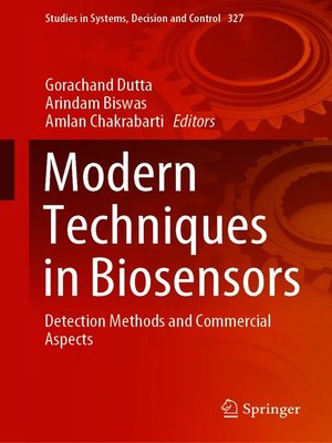 cover image of Modern Techniques in Biosensors